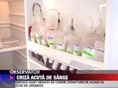 Criza acuta de sange