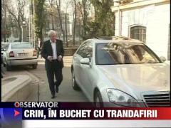 Crin, in buchet cu trandafirii
