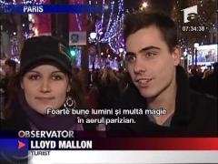 Lumini de Craciun la Paris