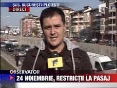 24 noiembrie, restrictii la pasaj