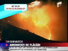 Amenintati de flacari