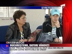 Bucurestenii, datori vanduti