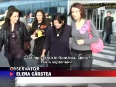 Elena, din nou in Romania