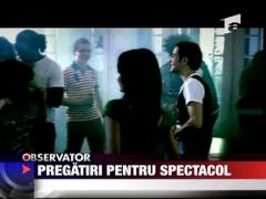 Pregatiri pentru spectacol