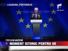 Moment istoric pentru UE