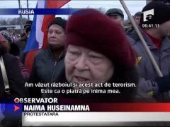 Demonstratie antiterorism