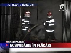 Gospodarie in flacari