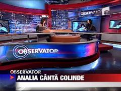 Analia canta colinde