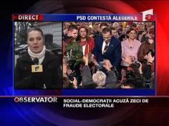PSD contesta alegerile