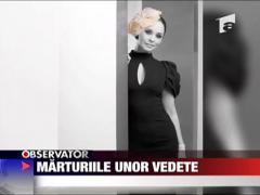 Marturiile unor vedete