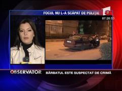 Focul nu l-a scapat de politie