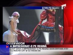 A impresionat-o pe regina