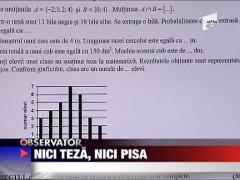 Nici teza, nici Pisa