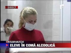 Eleve in coma alcoolica