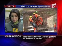 Fara loc de munca si fara bani