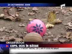 Copil ucis in bataie