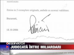 Judecata intre miliardari