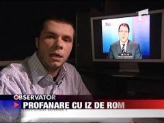 Profanare cu iz de Romania