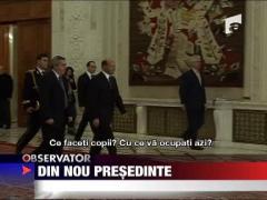 Din nou presedinte