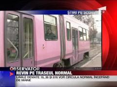 Revin pe traseul normal