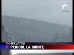 Pericol la munte