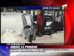 Amenzi la primariei