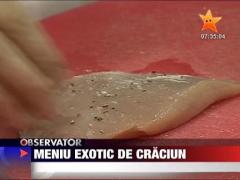Meniu exotic de Craciun