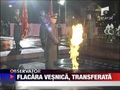 Flacara vesnica, transferata