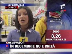 In decembrie nu e criza