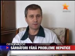 Sarbatori fara probleme hepatice