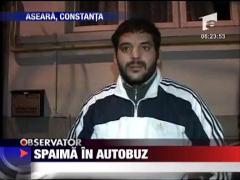 Spaima in autobuz