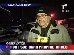 Furt sub ochii proprietarului