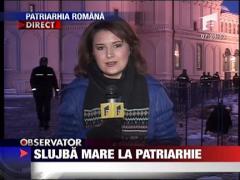 Slujba mare la Patriarhie