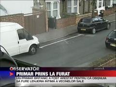 Primar prins la furat