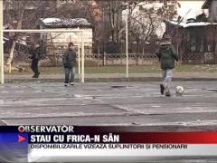 Stau cu frica-n san