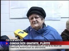 Consultatii gratuite, platite