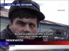 Prunc inecat langa parinti