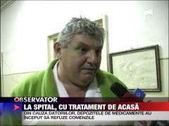 La spital, cu tratament de acasa