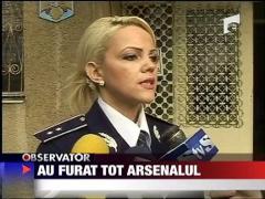 Au furat tot arsenalul