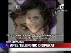 Apel telefonic disperat