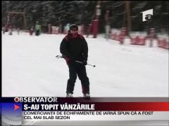 S-au topit vanzarile