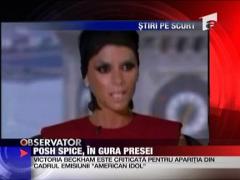 Victoria Beckham, in gura presei