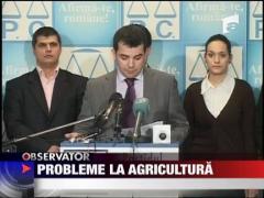 Probleme la agricultura