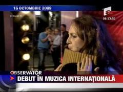 Debut in muzica internationala