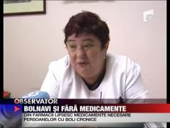Bolnavi si fara medicamente