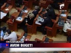 Avem buget!