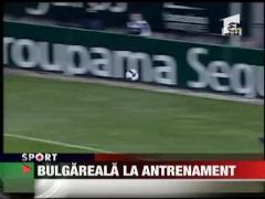 Bulgareala la antrenamentul lui Dinamo