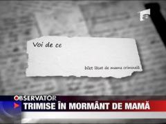 Doua fetite trimise in mormant de mama din cauza alcoolului