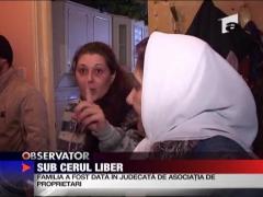 Au fost aruncati in strada