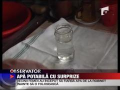 Vierme in apa de la robinet